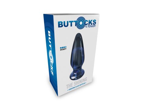 The Shining Glass Buttplug Blue - 2