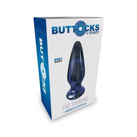 The Shining Glass Buttplug Blue - 2