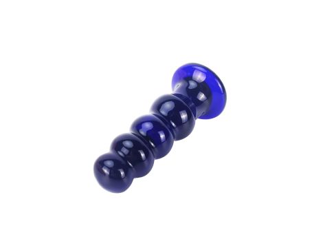 The Radiant Glass Buttplug Blue - 4