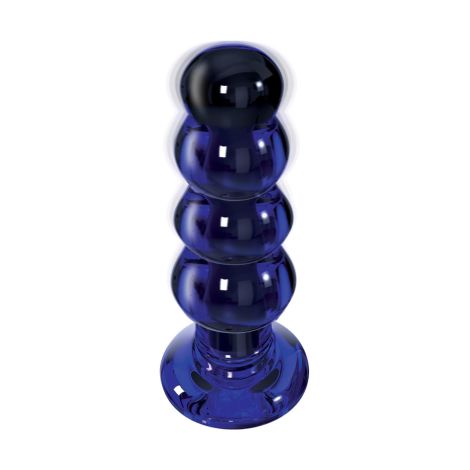 The Radiant Glass Buttplug Blue - 10