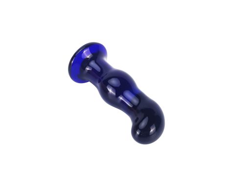 The Gleaming Glass Buttplug Blue - 7