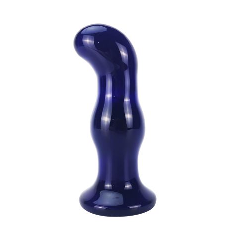 The Gleaming Glass Buttplug Blue - 4