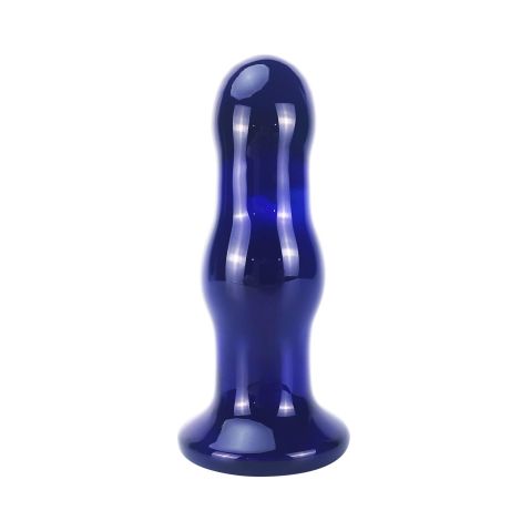 The Gleaming Glass Buttplug Blue - 5