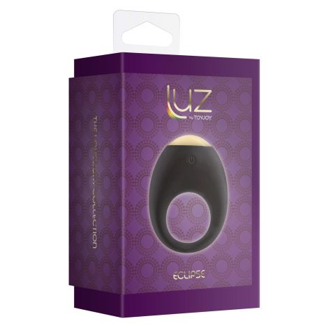 Eclipse Vibrating Cock Ring Black - 2