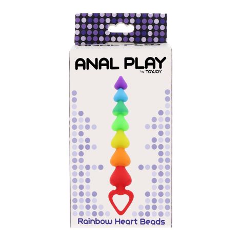 Rainbow Heart Beads Rainbow - 2