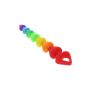 Rainbow Heart Beads Rainbow - 4