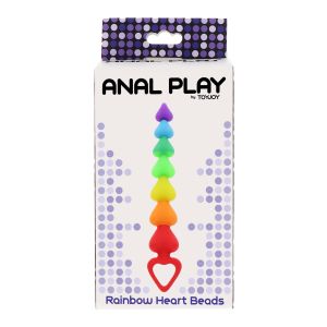 Rainbow Heart Beads Rainbow - image 2