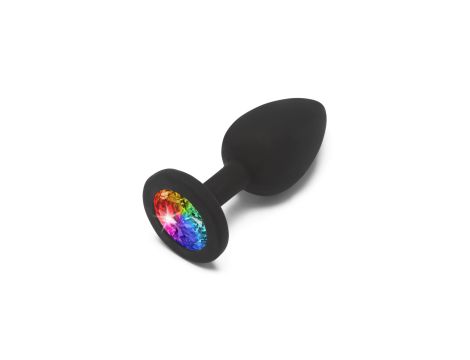 Rainbow Booty Jewel Small Black