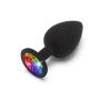 Rainbow Booty Jewel Large Black - 2