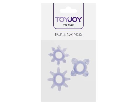 Tickle C-Rings Purple - 2