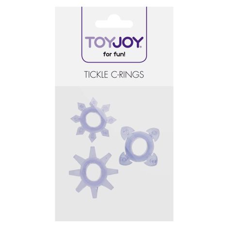 Tickle C-Rings Purple - 2