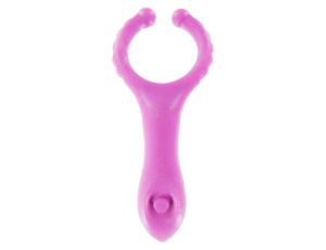 Vibrating Clit-Stim C-Ring Purple