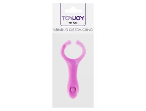 Vibrating Clit-Stim C-Ring Purple - image 2