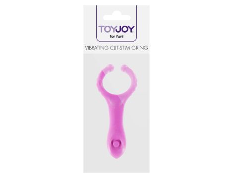 Vibrating Clit-Stim C-Ring Purple - 2