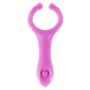 Vibrating Clit-Stim C-Ring Purple - 2