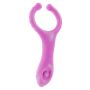 Vibrating Clit-Stim C-Ring Purple - 5