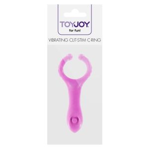 Vibrating Clit-Stim C-Ring Purple - image 2