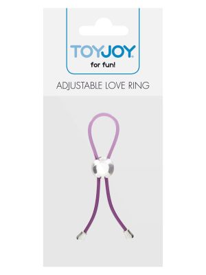 Adjustable Love Ring Purple - image 2