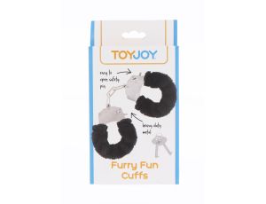 Furry Fun Cuffs Black - image 2