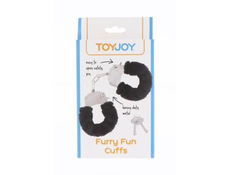 Furry Fun Cuffs Black - 2