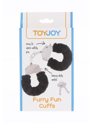 Furry Fun Cuffs Black - image 2