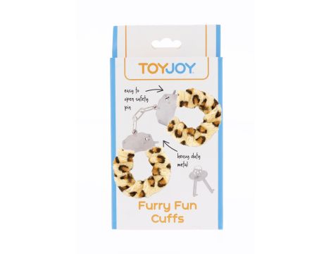 Furry Fun Cuffs Leopard - 2