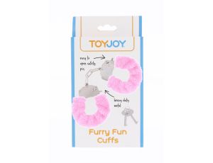 Furry Fun Cuffs Pink - image 2