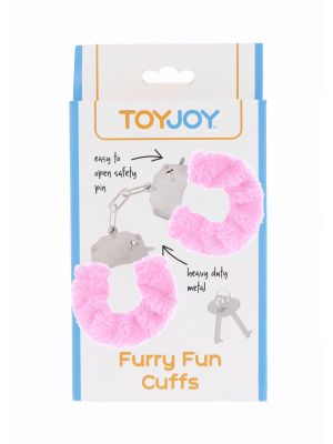 Furry Fun Cuffs Pink - image 2