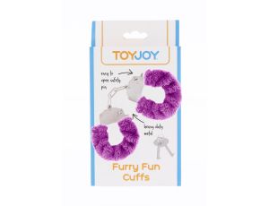 Furry Fun Cuffs Purple - image 2