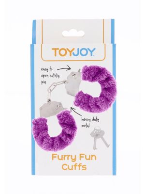 Furry Fun Cuffs Purple - image 2