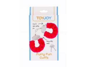 Furry Fun Cuffs Red - image 2