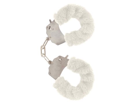 Furry Fun Cuffs White