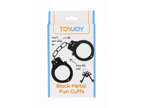 Metal Handcuffs Black - 2