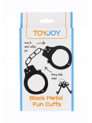 Metal Handcuffs Black - image 2