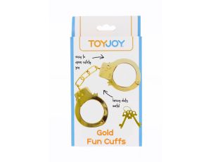 Metal Handcuffs Gold - image 2