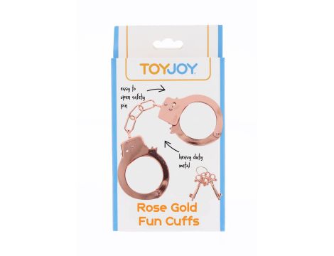 Metal Handcuffs Rose Gold - 2