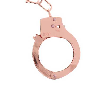 Metal Handcuffs Rose Gold - 3