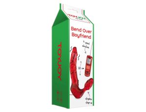 Bend Over Boyfriend Vibrator Red - image 2