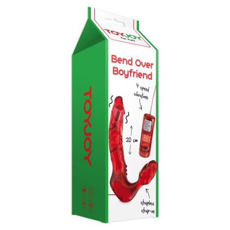 Bend Over Boyfriend Vibrator Red - 2