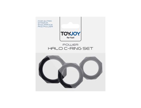 Power Halo C-Ring Set Black - 2