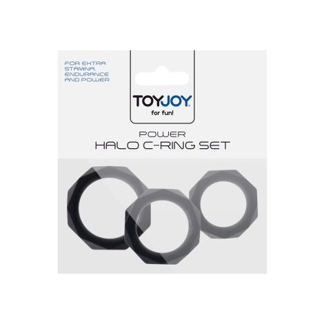 Power Halo C-Ring Set Black - 2