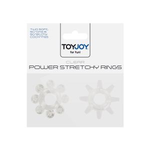 Power Stretchy Rings 2pcs Transparent - image 2