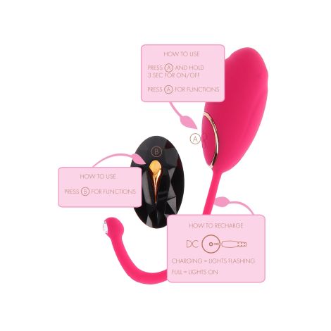 Lily Remote Egg Pink - 8