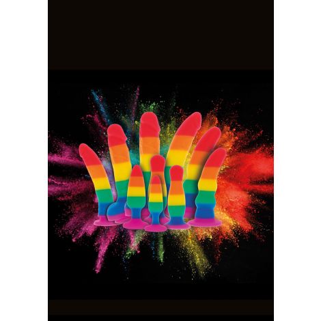 Twink Plug Medium Rainbow - 2