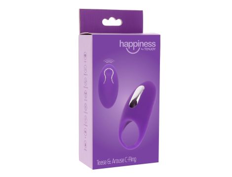 Tease & Arouse C-Ring Purple - 2