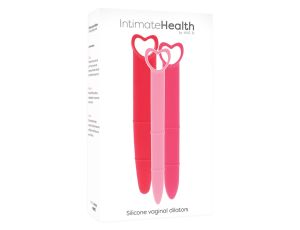 Silicone Vaginal Dilators 3pcs Pink - image 2