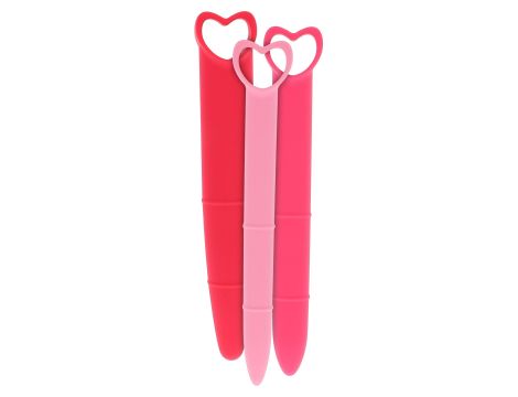 Silicone Vaginal Dilators 3pcs Pink