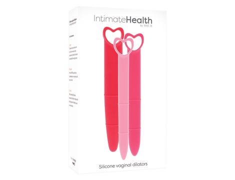 Silicone Vaginal Dilators 3pcs Pink - 2