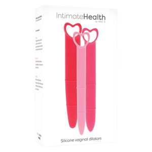 Silicone Vaginal Dilators 3pcs Pink - image 2