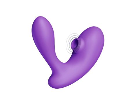 DuoVibe I Air Vibrator Purple